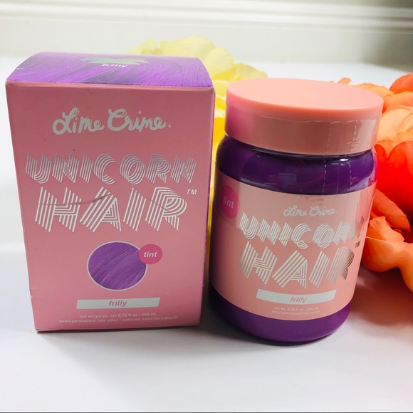 Lime Crime Other - Lime Crime unicorn hair tint FRILLY lavender pink